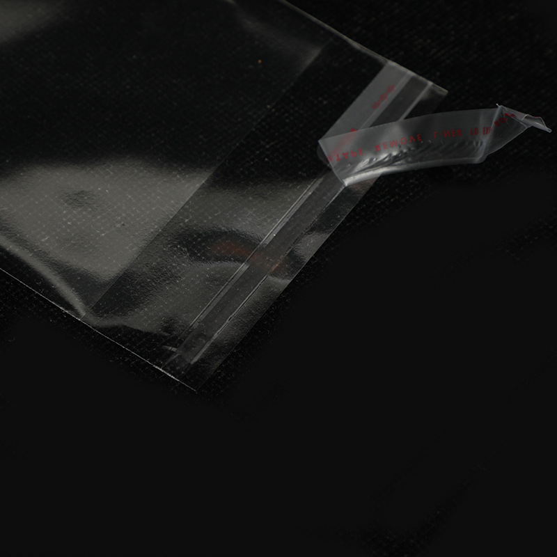 opp袋子 衣服自粘袋服装包装袋透明平口塑料自黏袋卡头自封不干胶详情12