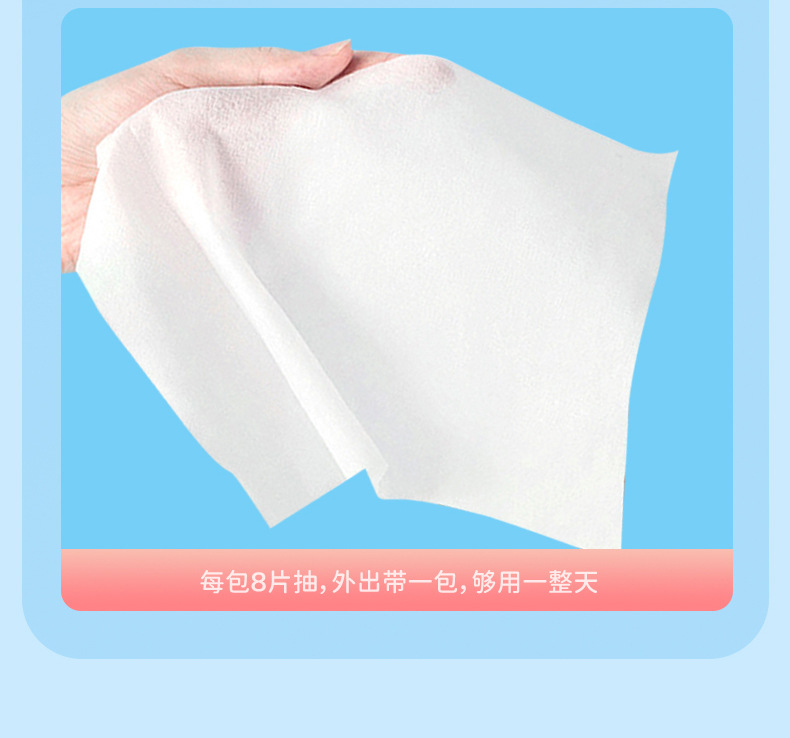 迷你小包便携手口清洁湿巾随身装婴儿学生宿舍用一次性湿巾纸现货详情16
