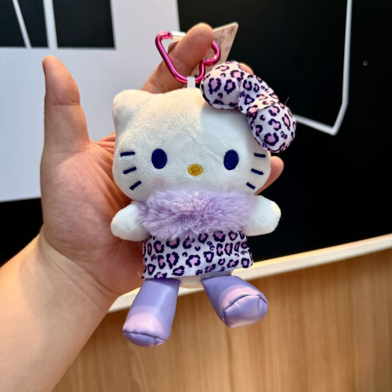 正版hellokitty毛绒玩偶钥匙扣挂饰经典凯蒂猫包包挂件送女友礼物详情26