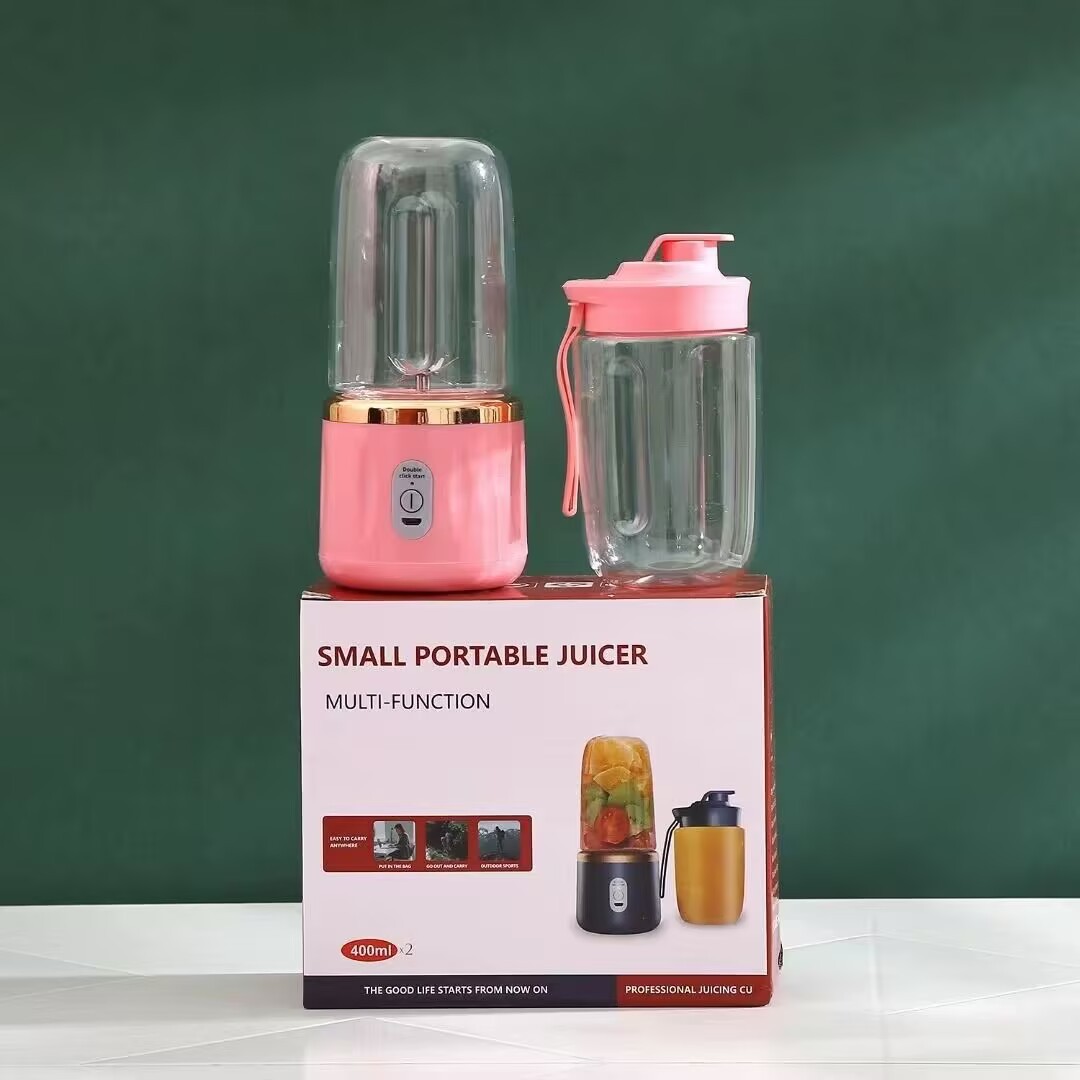 Cross-border six-blade fully automatic multi-functional juicer, portable rechargeable small household water juice pic 7