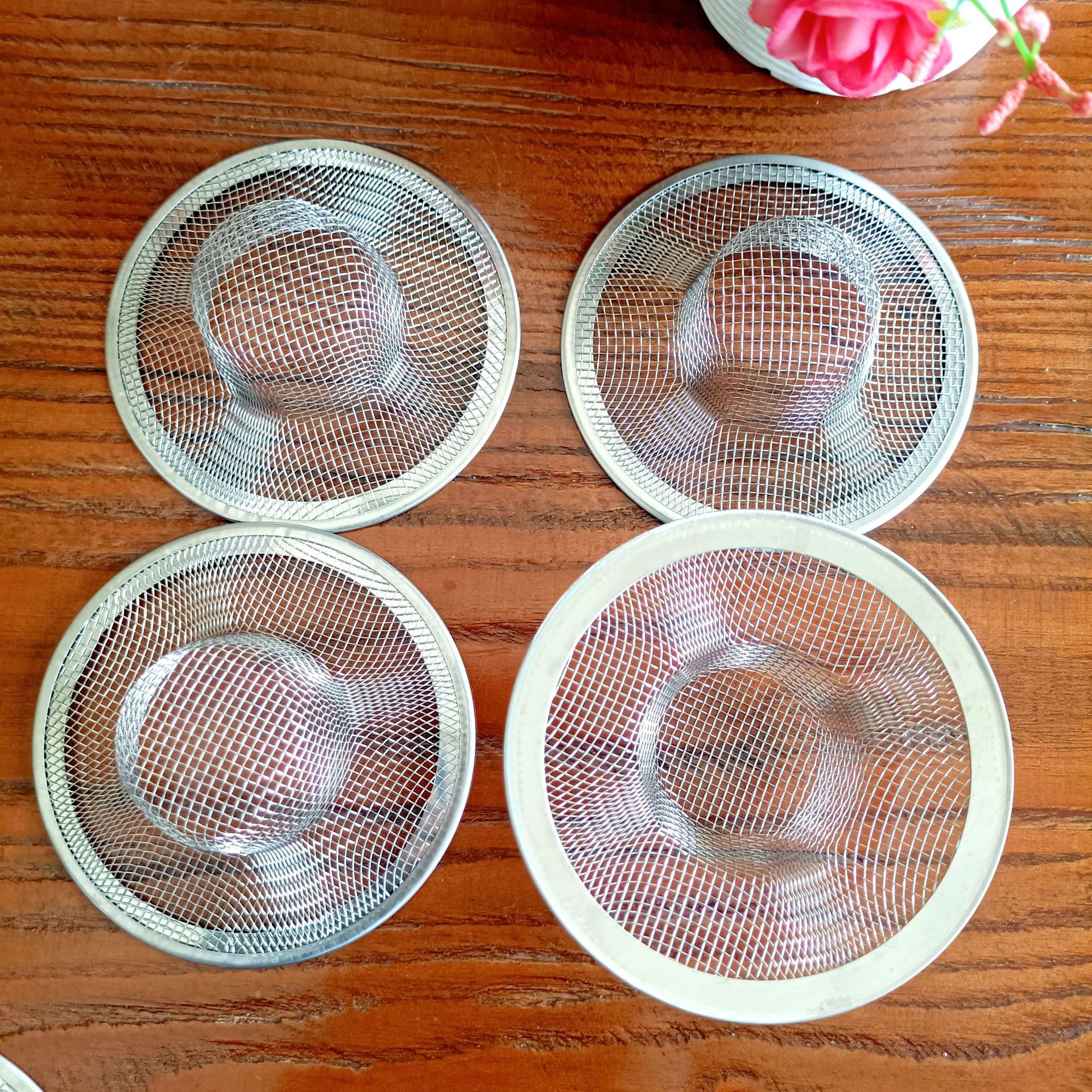 【 Zone 2-1 】9cm cap net drain 20/ pack 2000/ box Kitchen sink filter screen stainless steel strainer screen sink sink sink sewer sink funnel floor drain cap floor drain pic 6