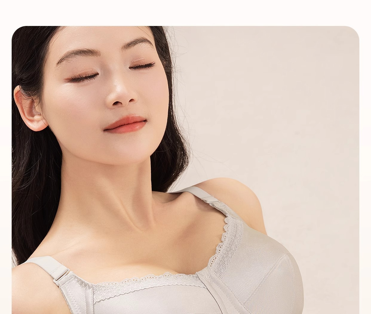 全罩杯大码无痕内衣大胸显小胸调整型收副乳防下垂女薄款矫正文胸详情29