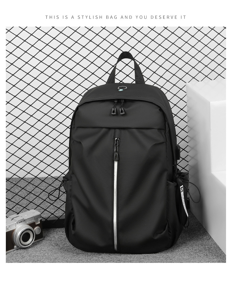 背包双肩包男款高级感休闲旅行双肩包定制LOGO礼品背包学生包休闲详情25