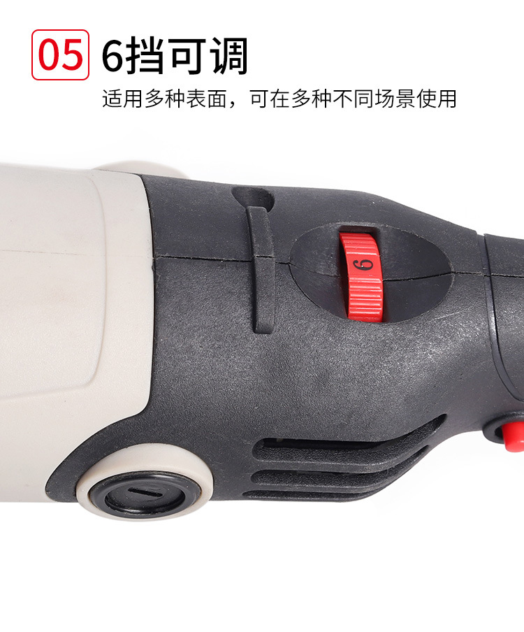 Power tool 125mm Angle grinder with VDE plug, multi-functional household 900W grinding machine, cutting machine, grinding machine pic 7