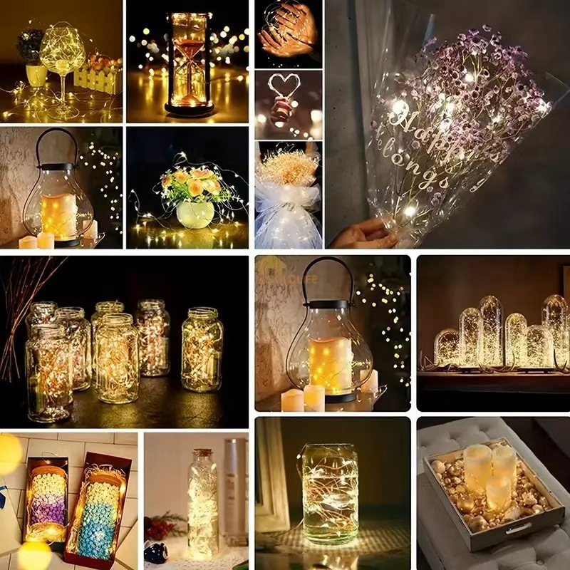 灯带彩灯灯串铜线灯鲜花礼品蛋糕圣诞节装饰灯带氛围灯防水灯串灯详情12