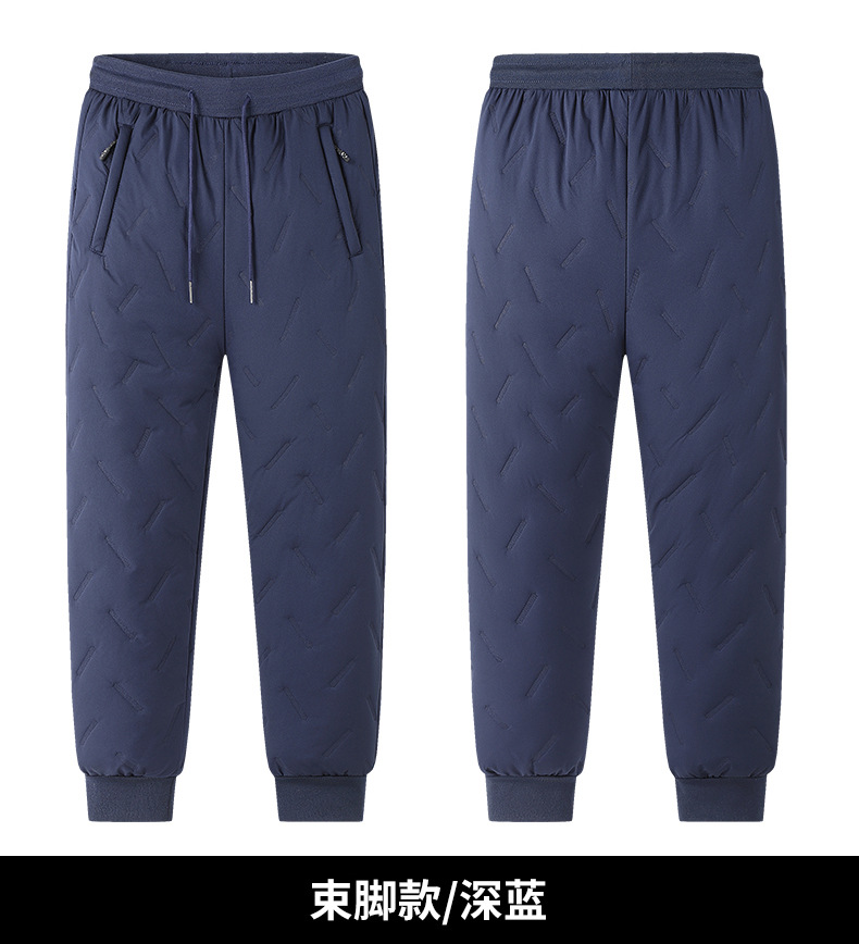 冬季棉裤男加绒加厚羊羔绒长款保暖裤子大码休闲运动裤男士外穿详情21