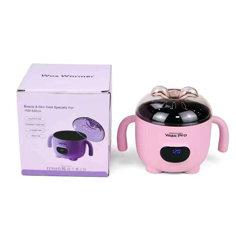跨境新款迷你蜡疗机智能恒温加热蜡豆脱融蜡蜜蜡高温毛不粘锅批发详情1