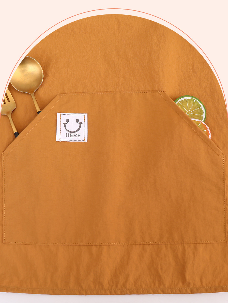 儿童罩衣防泼水长袖围裙耐脏餐饮幼儿园吃饭反穿衣小学生画画衣详情11