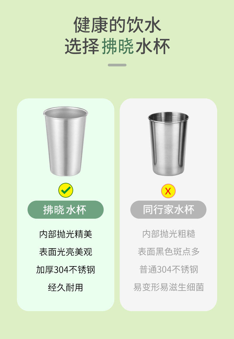 定制现货小米su7Ulter同款不锈钢直饮杯闪电黄小容量露营随行杯详情3