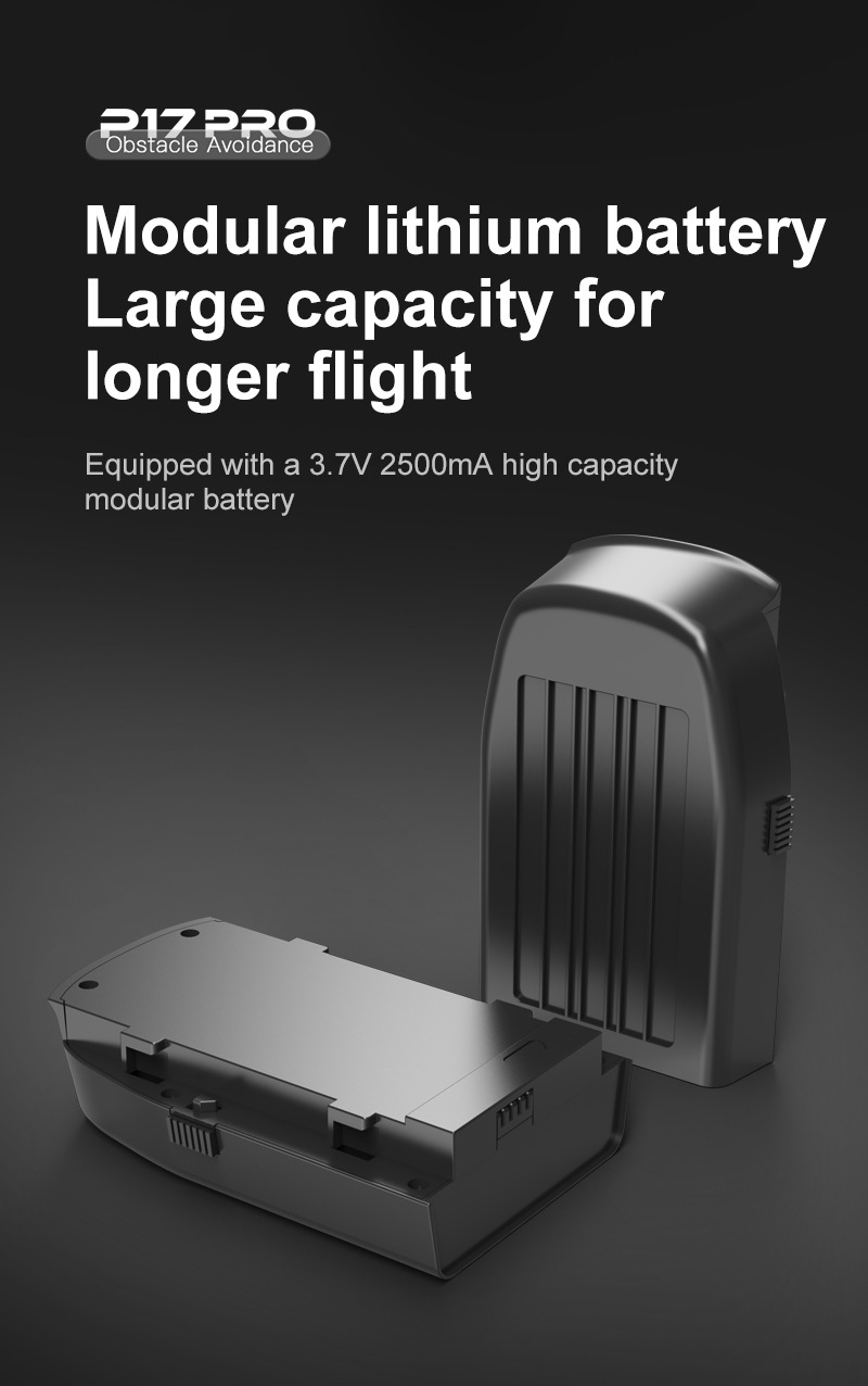 The cross-border new product P17 carbon fiber drone features a brushless motor, GPS positioning, intelligent obstacle avoidance, and high-definition aerial photography with dual lenses pic 30