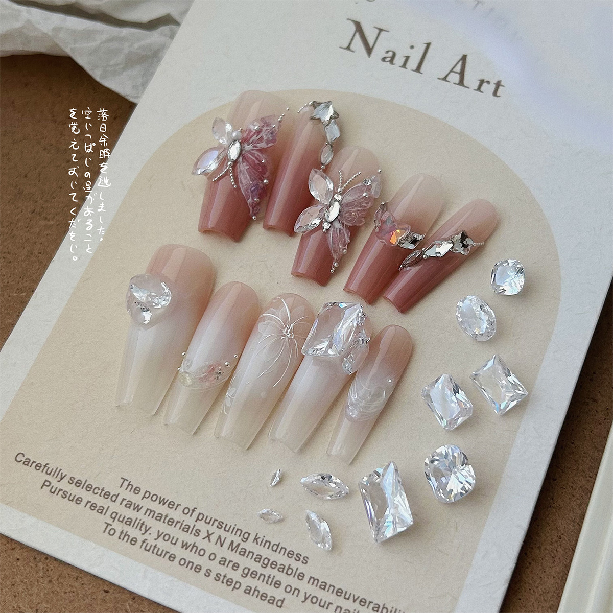 20 super shiny nail accessories: Horse eye ice-transparent zircon diamond, pointed bottom micro-zirconium nail decoration, teardrop white transparent diamond pic 3