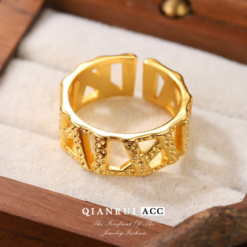 韩版时尚新款个性戒指INS简约开口女戒指指环 个性手饰品法式轻奢详情20