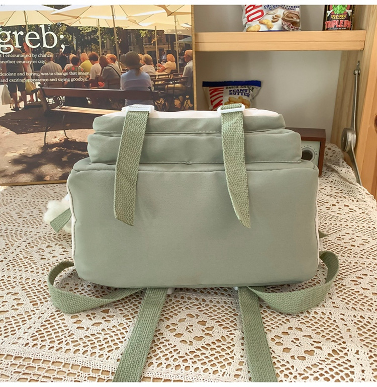 小清新书包女初中生高颜值可爱小学生双肩包中学生大容量轻便背包详情19