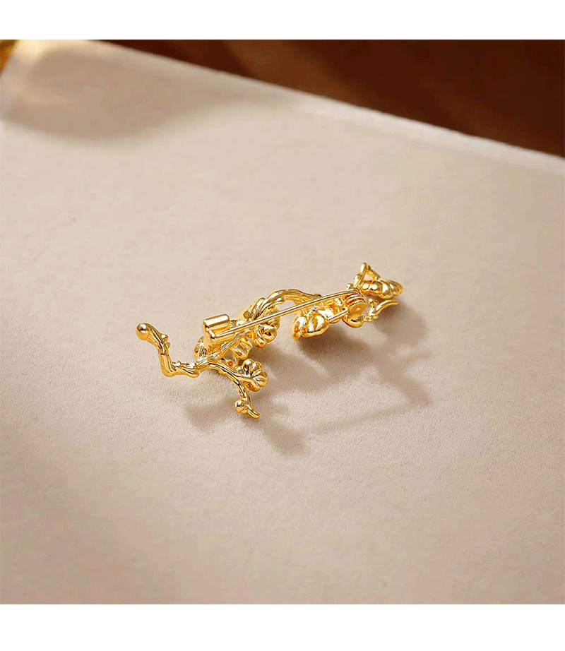 Hyacinth珐琅滴油胸针胸花高级感轻奢高端档女款2026新款奢华气质精致时尚 6件包邮详情10