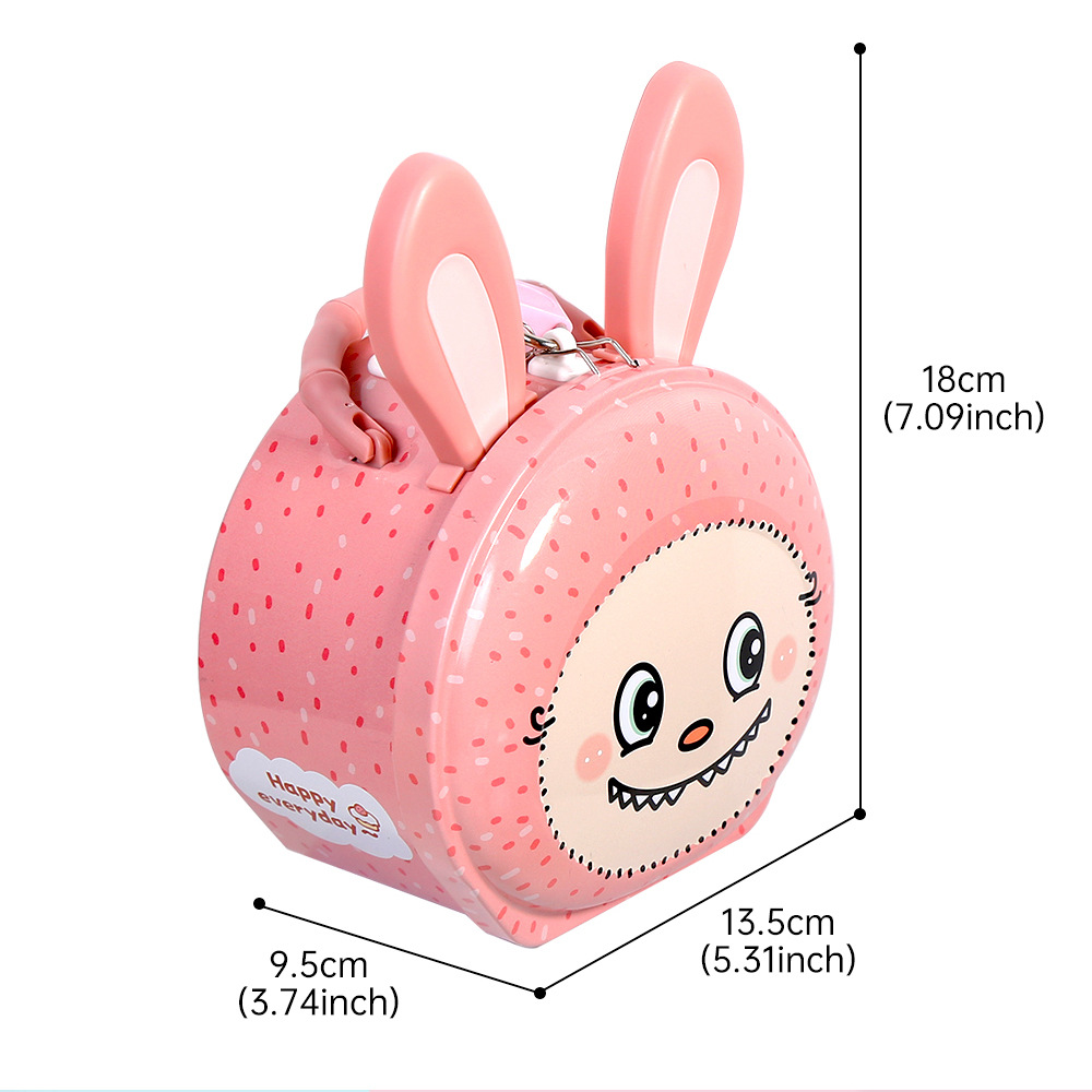 卡通存钱罐小孩女学生可存可取储存罐摆件生日礼物儿童储蓄罐详情3