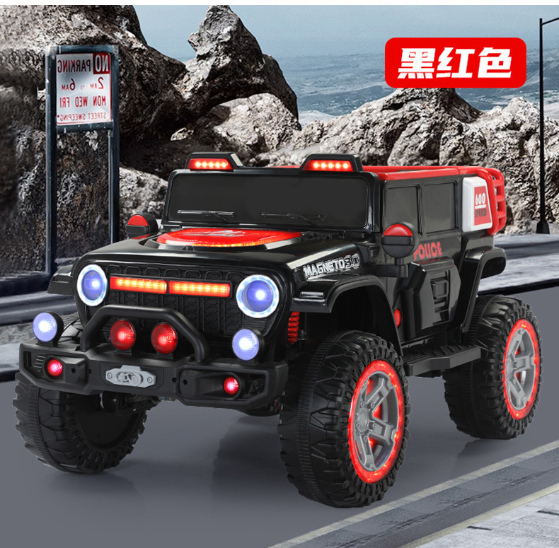 儿童电动车可坐男女小孩四轮遥控汽车音乐充电自驾电瓶宝宝玩具车详情25