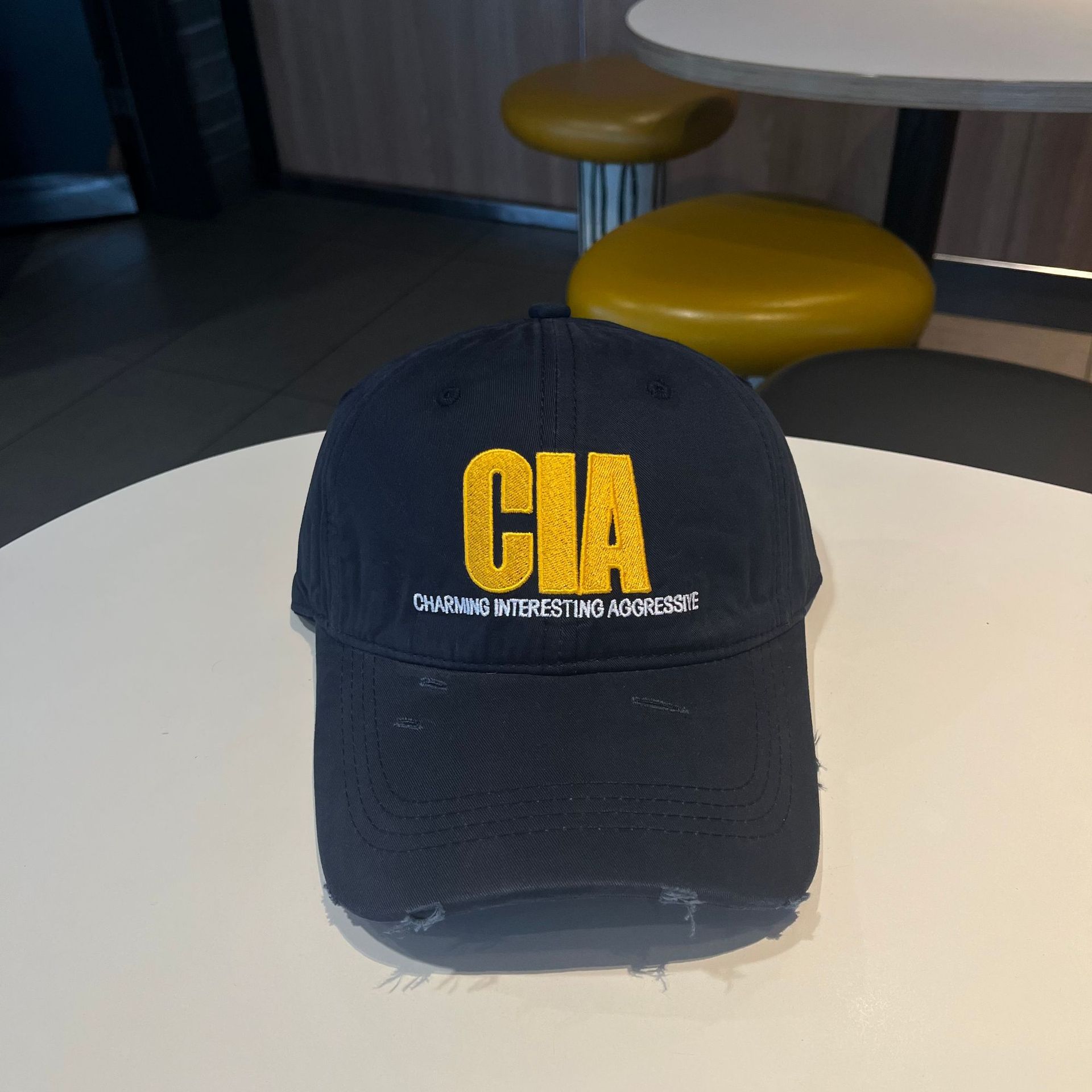 Embroidered baseball caps for men and women, ins feng shui washable caps, casual and versatile, color-blocked soft-top sunshade baseball caps, letters pic 12