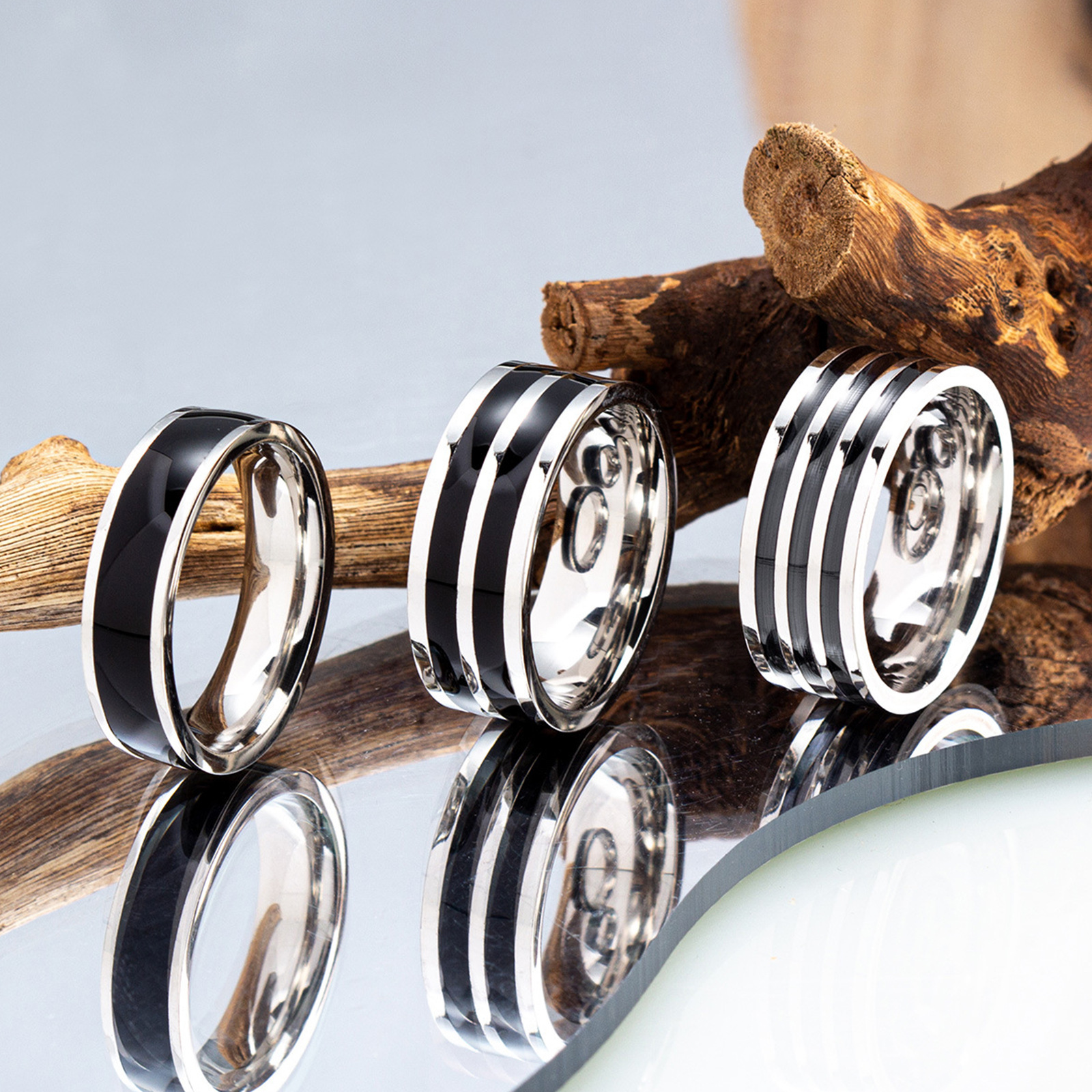 Korean and Japanese Ins-style popular accessories on Xiaohongshu, such as couple rings and titanium steel rings, are selling well on Douyin. One-piece consignment service pic 5