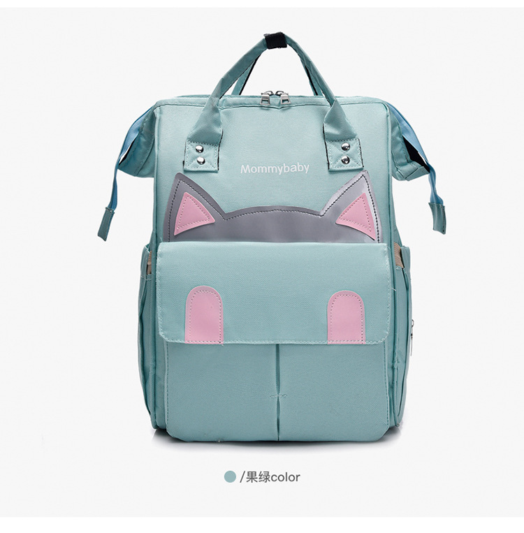 妈咪包双肩多功能大容量时尚手提母婴包妈妈旅行婴儿奶瓶尿布背包详情38