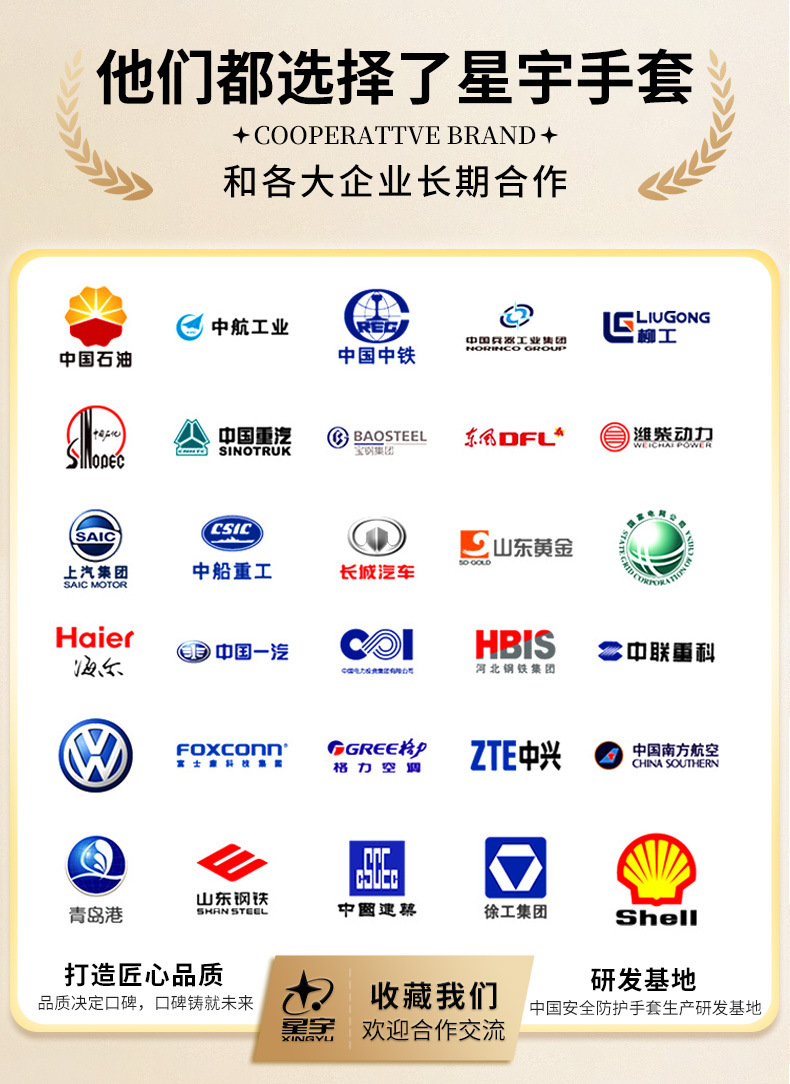 Factory direct sales, customized and wholesale of wear-resistant and oil-resistant nitrile gloves, labor protection wear-resistant gloves, and impregnated labor protection gloves pic 6