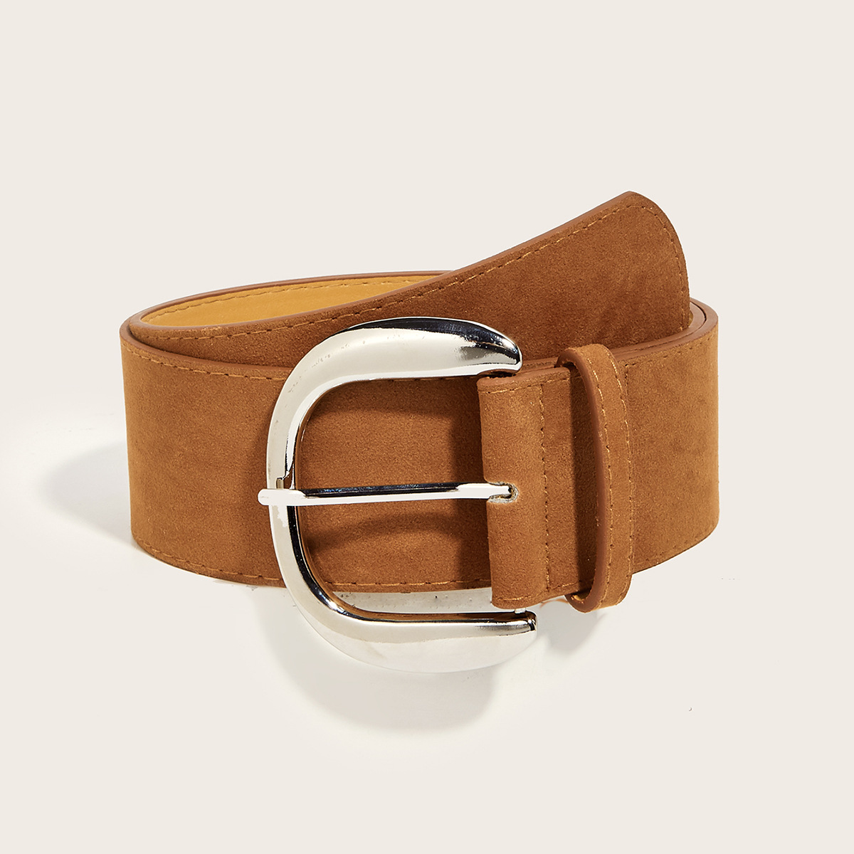 Retro Melade-style wide belt for women to slim the waist and look slimmer, paired with skirts for a stylish American hot girl style belt in stock pic 27