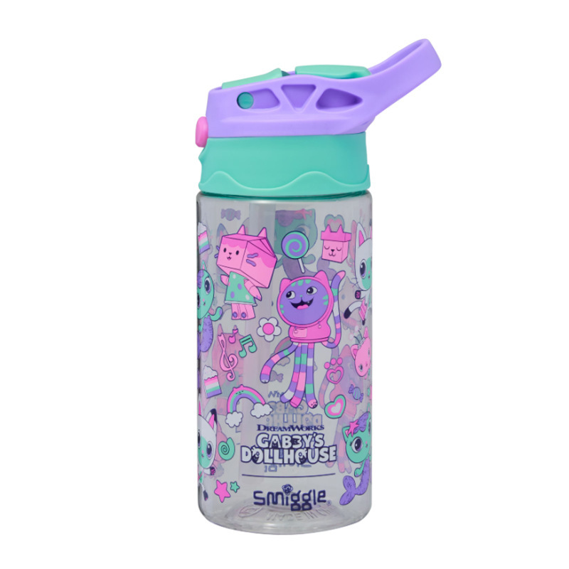 Australian smiggle straw water cup for boys, girls, children and students is a lightweight and transparent portable cup with a large capacity of 650ml pic 15
