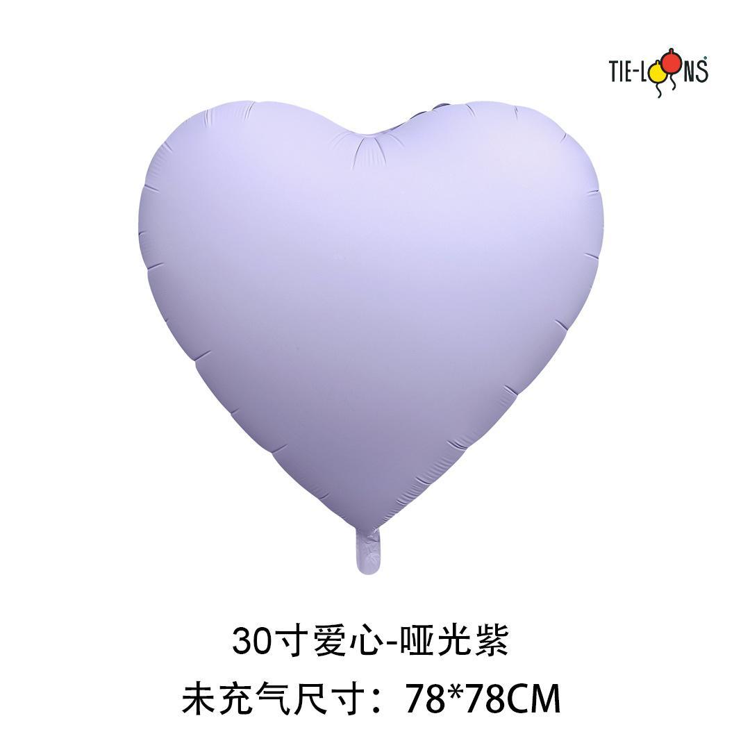 跨境哑光五角星30寸铝箔球生日装饰氦飘铝膜派对批发气球详情5