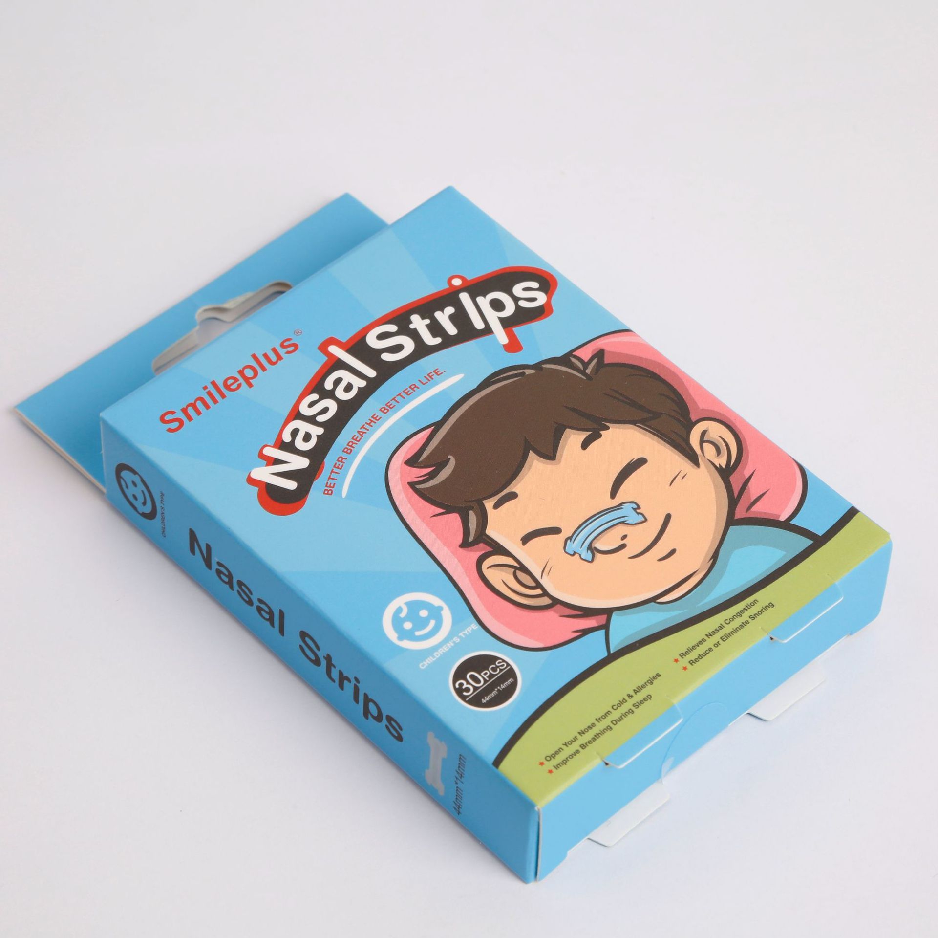 仅供跨境乐趣童趣儿童睡眠打鼾卡通睡眠贴鼻贴批发详情2