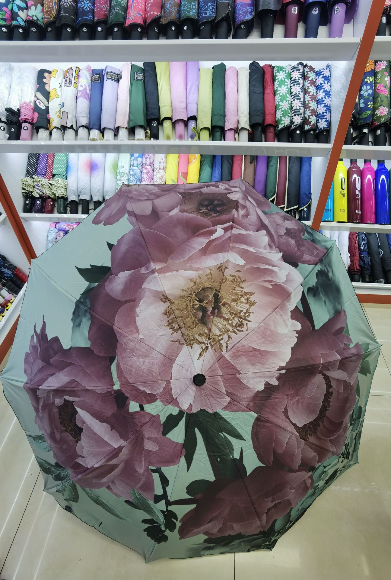 High appearance level rose umbrella, all-weather and all-weather sunshade umbrella, sun protection and UV protection umbrella, high appearance level folding umbrella for girls pic 6