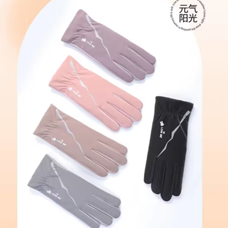 Cross-border adult gloves for women, warm gloves for street stalls, bicycle riding in stock, casual with fleece wholesale pic 11
