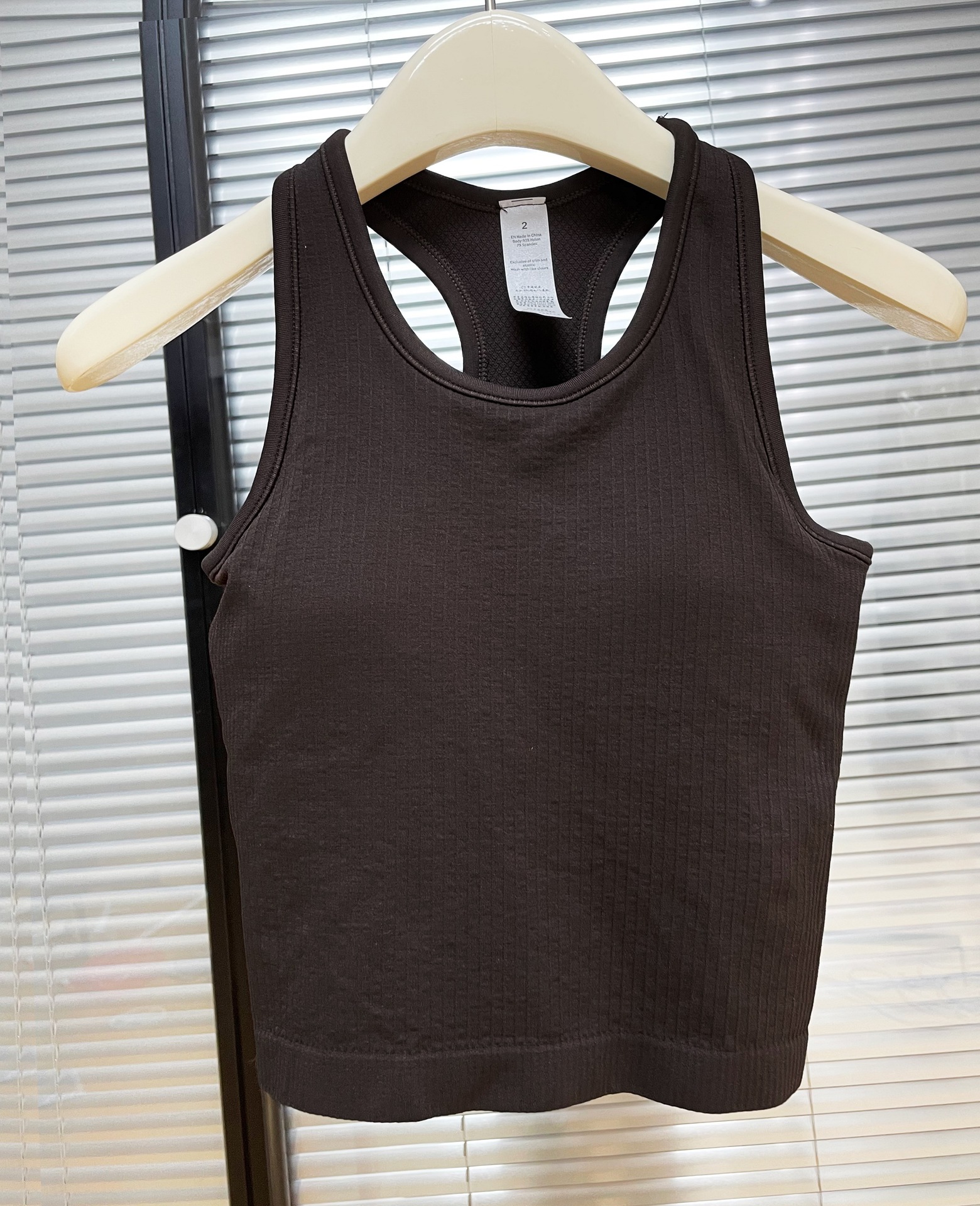 Short EBB vest with threaded chest pad, yoga top, breathable running and fitness suit, Pilates detachable for summer pic 18