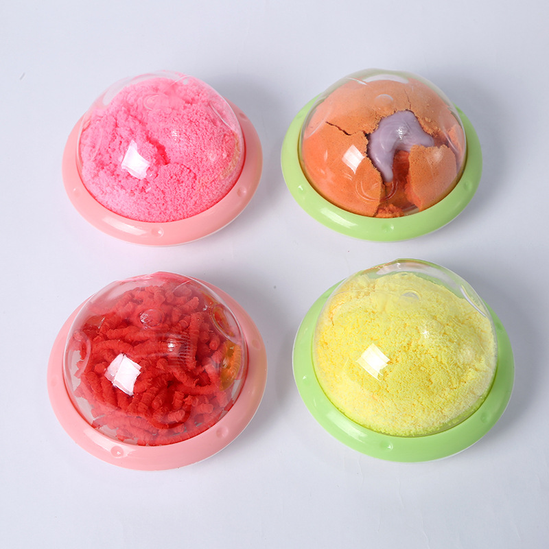 儿童太空沙玩具安全无毒四季雪玩具灵动毛毛虫玩具组合厂家批发详情5