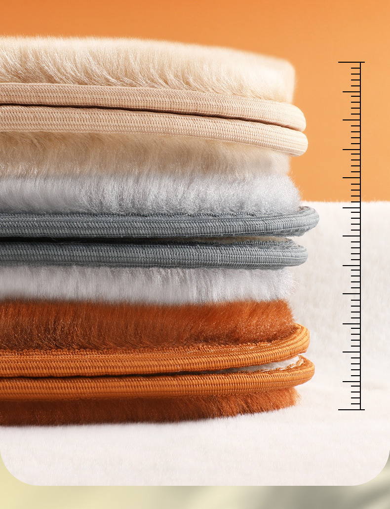 加绒保暖鞋垫冬季男女软底加厚透气吸汗竹炭防臭毛绒棉仿羊毛全垫详情9