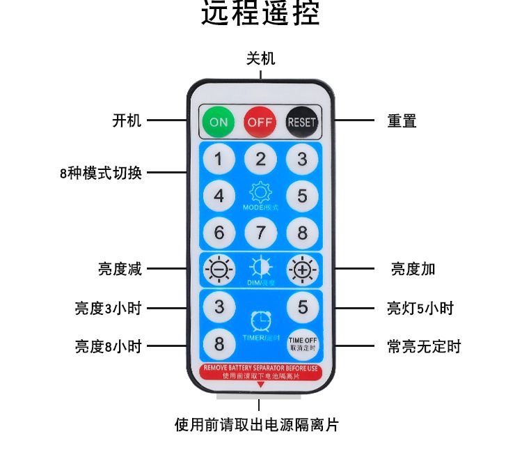 新年装饰灯led流苏红灯笼灯串喜庆过年彩灯氛围灯电池太阳能闪灯详情9