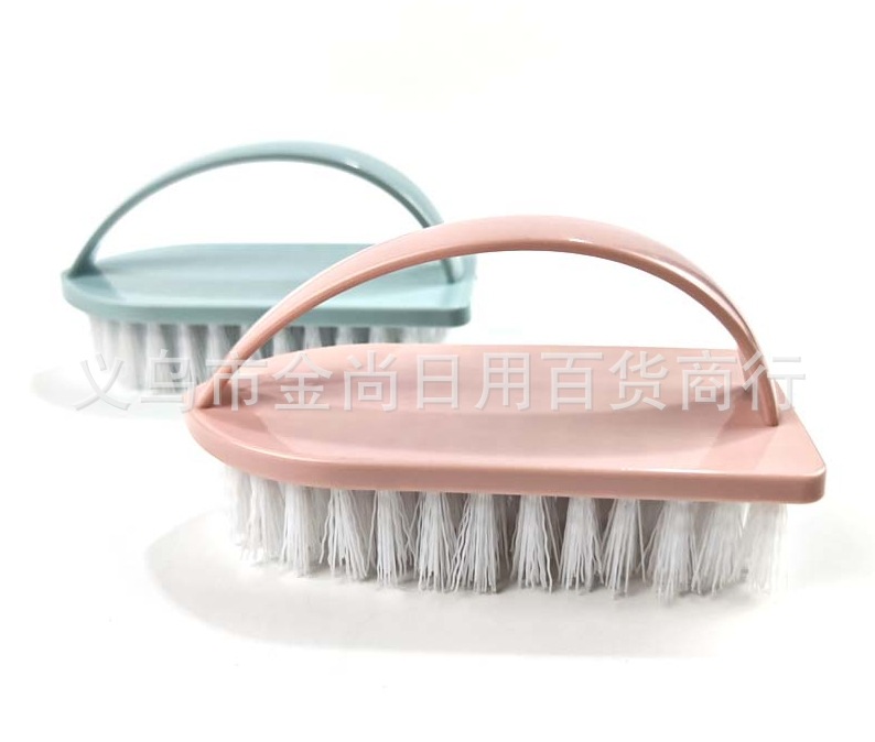 D字鞋刷洗衣刷家用超强刷毛 强力去污 洗衣刷 洗鞋刷 清洁刷详情1