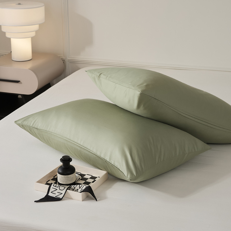 Single-piece quilt cover, pure cotton long-staple cotton bed sheet, bed cap, oversized quilt cover, skin-friendly single and double solid color bedding pic 115