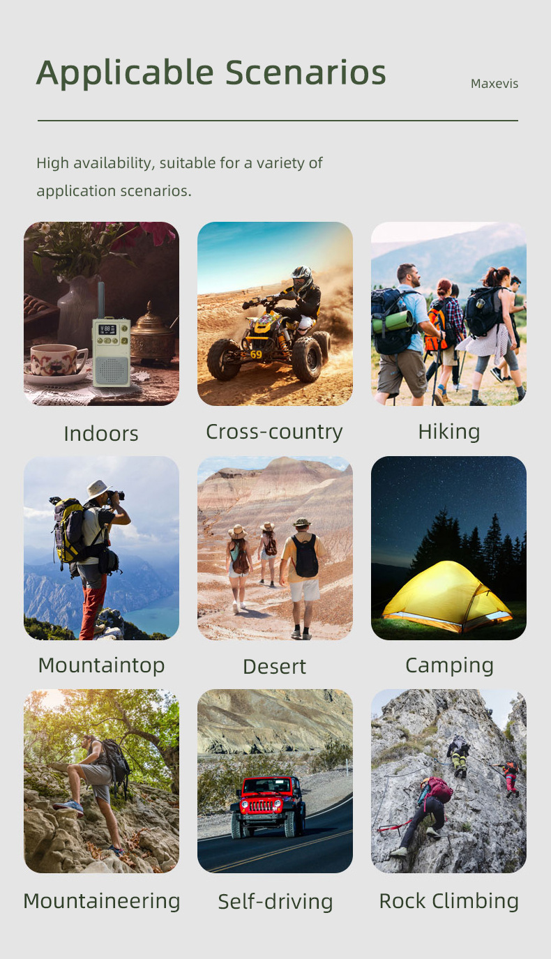 New cross-border civilian 5-kilometer walkie-talkie, outdoor wireless high-power mini small long-distance pic 9
