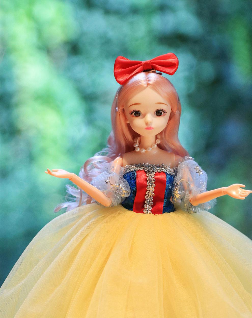 依甜芭比娃娃礼盒套装生日礼物闪光婚纱娃娃过家家洋娃娃女孩玩具详情18