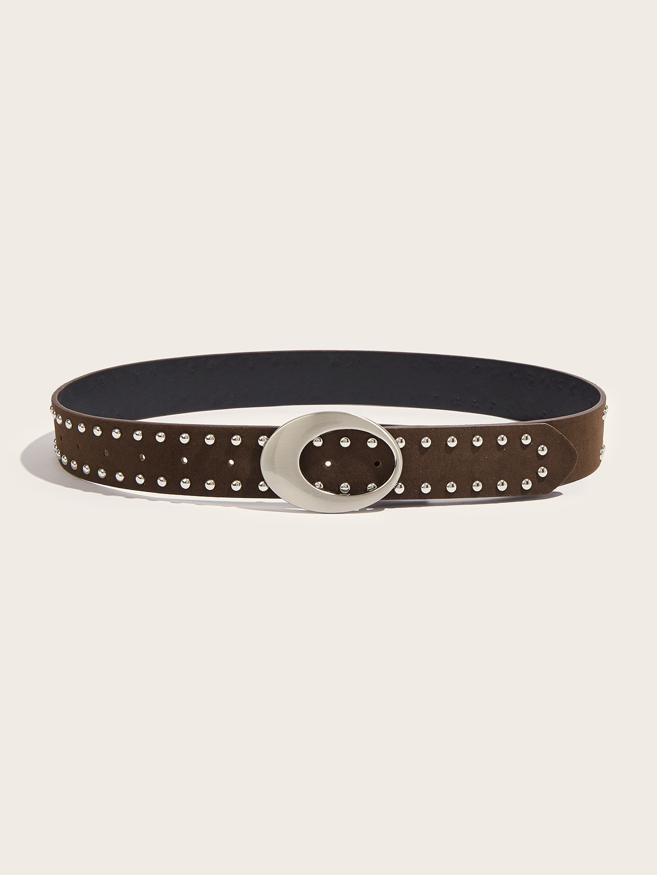 Retro Merade-style willow stud belt for women to slim the waist and look slimmer, paired with skirts for a stylish American hot girl style belt in stock pic 2