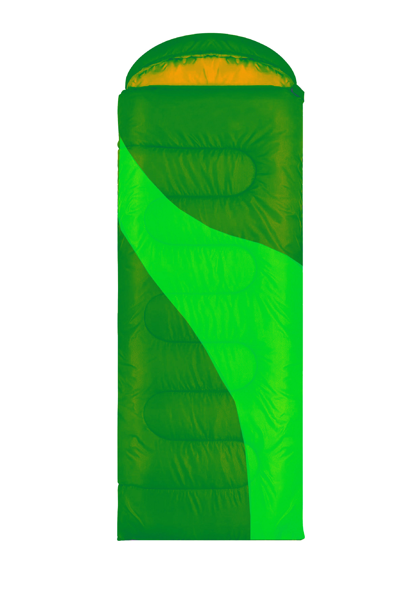 1300-gram camping full-print sleeping bag for outdoor use, which can be spliced into a double sleeping bag pic 7