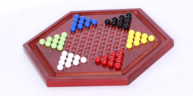 跳棋木质棋盘益智桌游亲子互动厂家直销多款式一件代拼图拼板玩具详情14