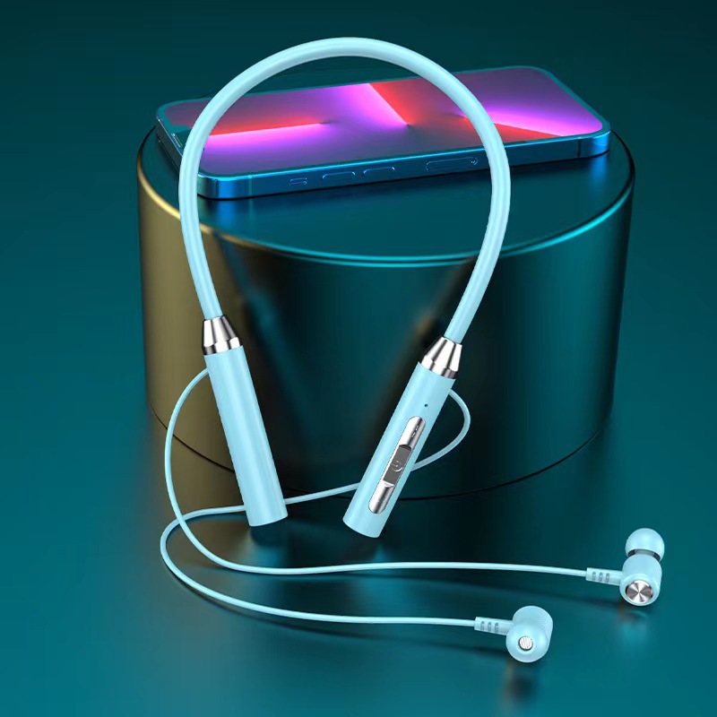 New Bluetooth headphones, in-ear neckband sports headphones, ultra-long standby life, wholesale from General mobile phone Hua pic 12