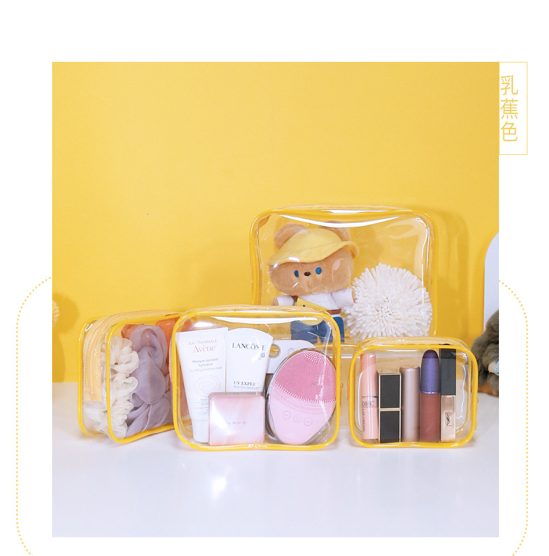 新款化妆包高颜值收纳袋专用大容量防水旅行收纳包透明洗漱包便携详情17