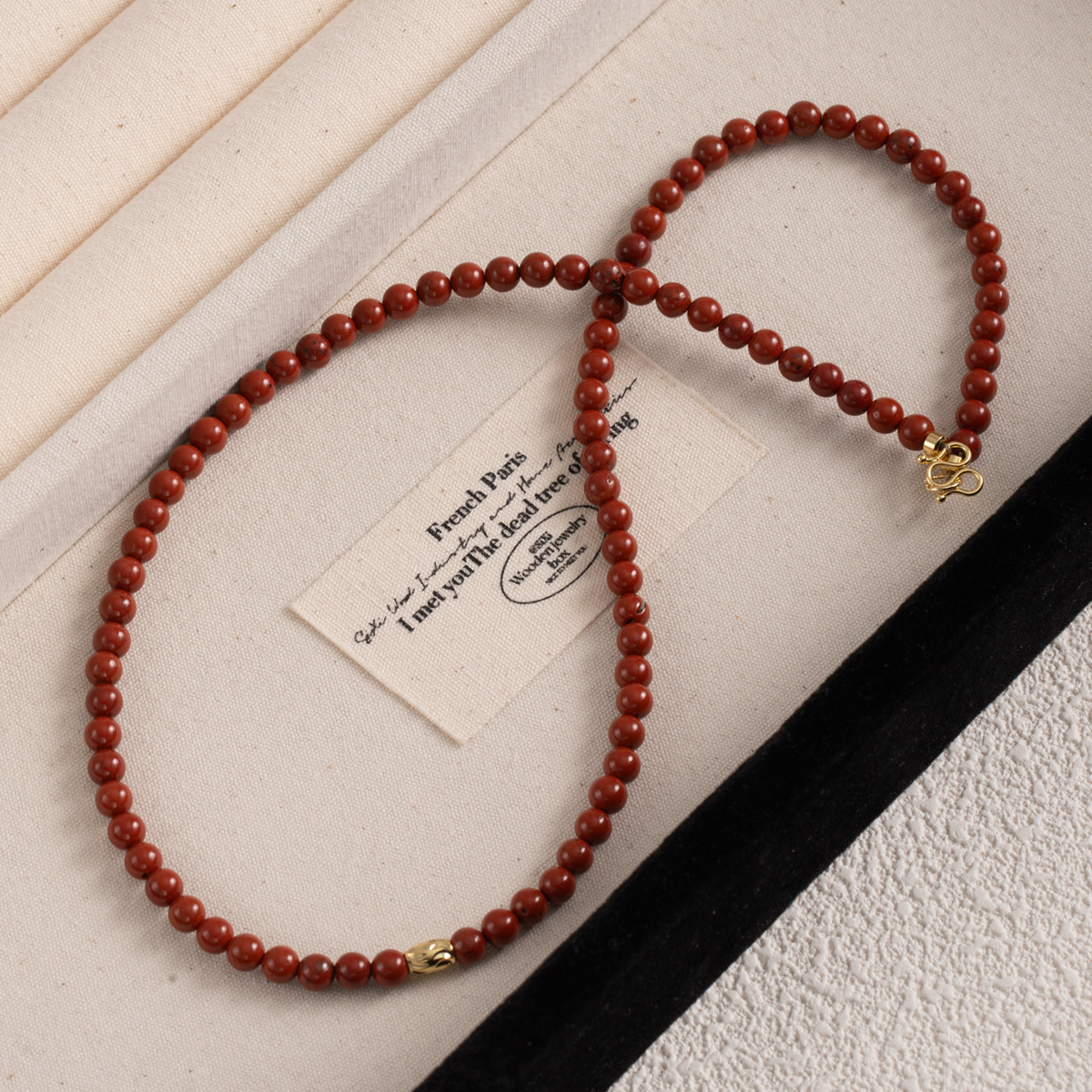 High-end colored beaded necklace for women, light luxury and niche spring and summer dopamine freshwater pearl collarbone chain necklace wholesale pic 37