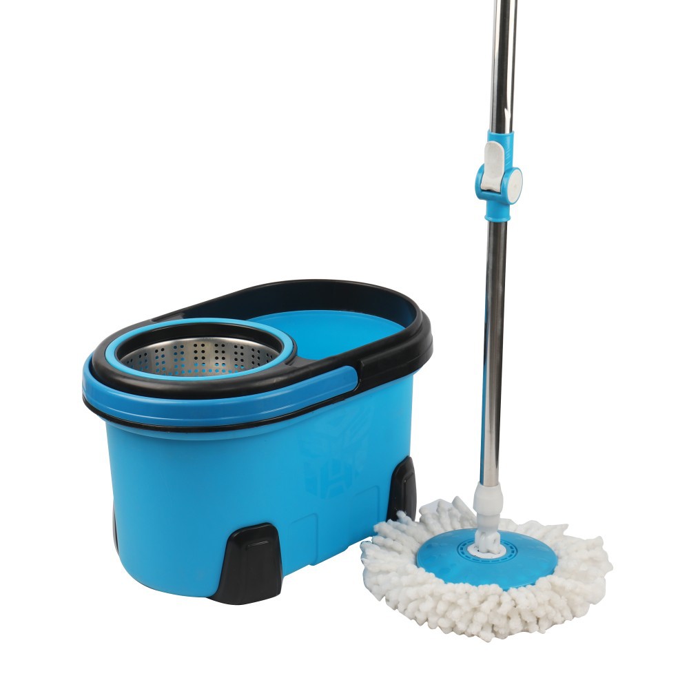 New rotary mop bucket, hand-free mop bucket, mop set, Good God Mop, dual drive handle mop bucket pic 3