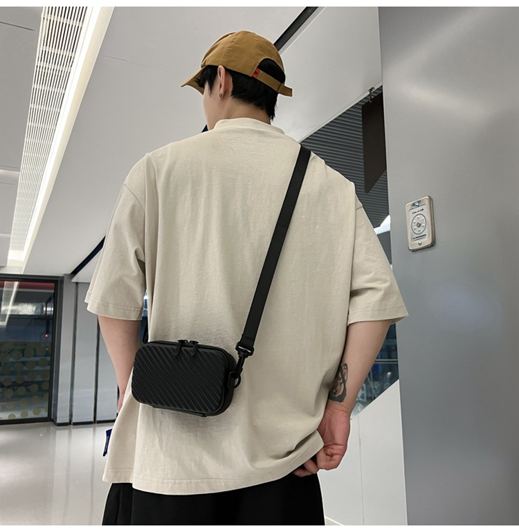 跨境时尚小挎包手机包硬壳盒子小方包通勤百搭单肩包潮流斜挎包详情13