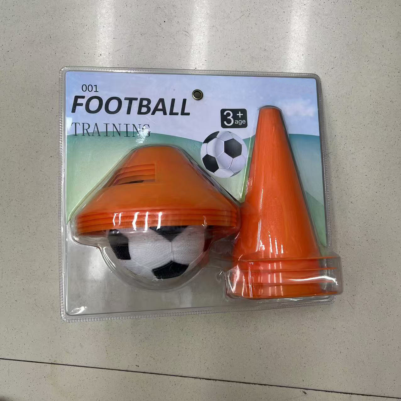 儿童足球路障套装足球篮球训练标志障碍物锥形桶路障标志筒雪糕筒详情2