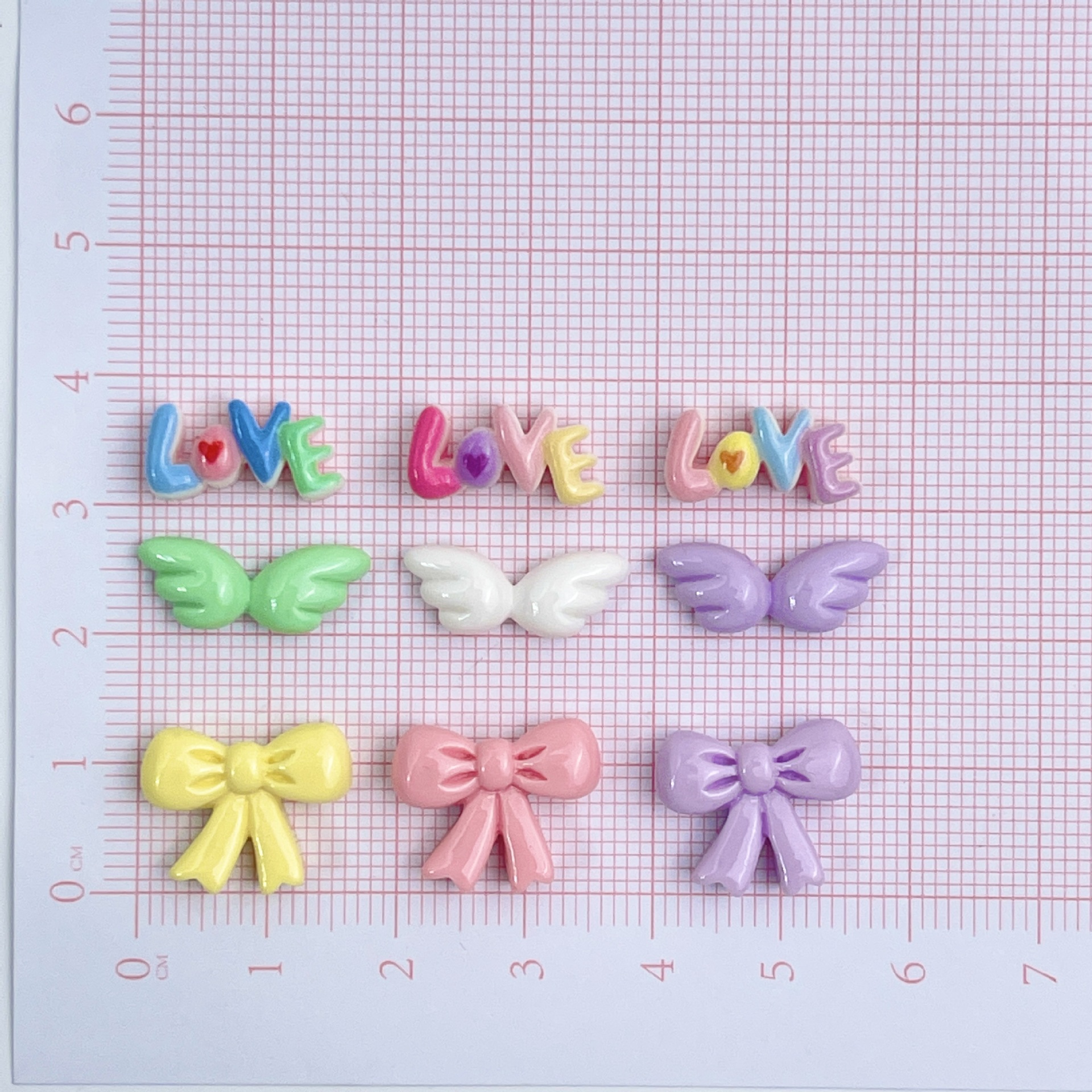 Macaron food and play tableware, cheese, cute shoe buckles, diy accessories, cartoon mini knives and forks, hair clips, resin accessories pic 42