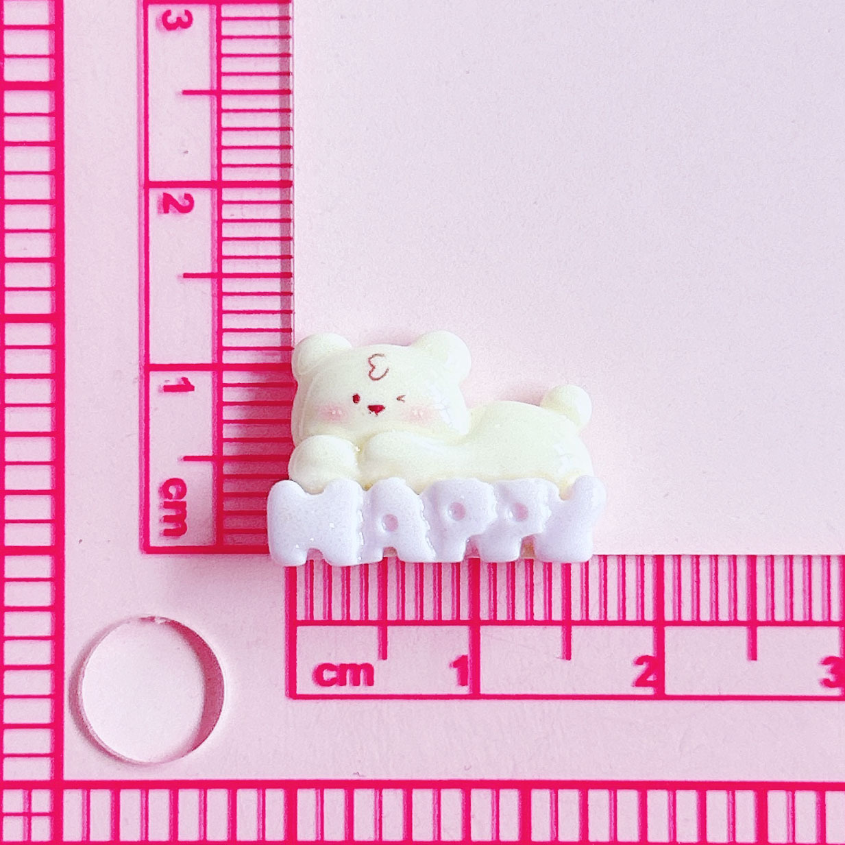 xn Lazy and Cute Little Bear happy Series diy Hair clip Accessories Decoration Handcrafted matching material patches pic 14