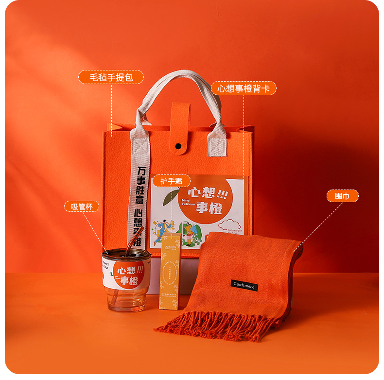 心想事成商务伴手礼套装员工生日礼物公司企业随手礼会销礼品批发详情12